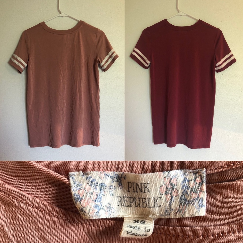 Bundle of Pink Republic shirts